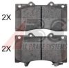 REMSA 150602 Brake Pad Set, disc brake